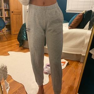 brandy melville grey sweatpants